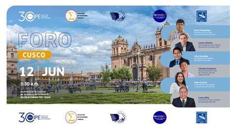 Foro De Desarrollo Econ Mico Regional Cusco