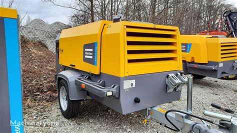 Atlas Copco Xavs Jd Bar Mobile Compressor For Sale Germany