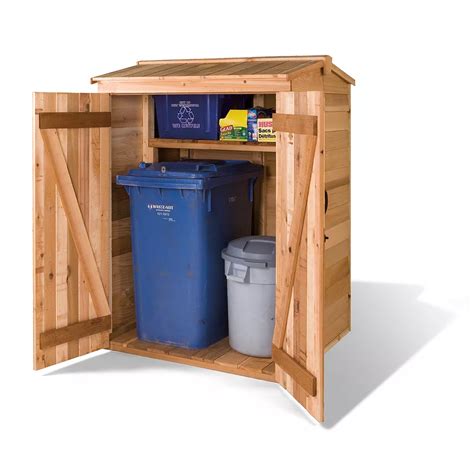 Cedarshed Greenpod 4x4 Cedar Storage Shed The Home Depot Canada