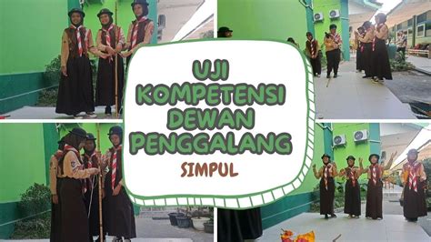 Belajar Membuat Simpul Uji Kompetensi Dewan Penggalang Pramuka