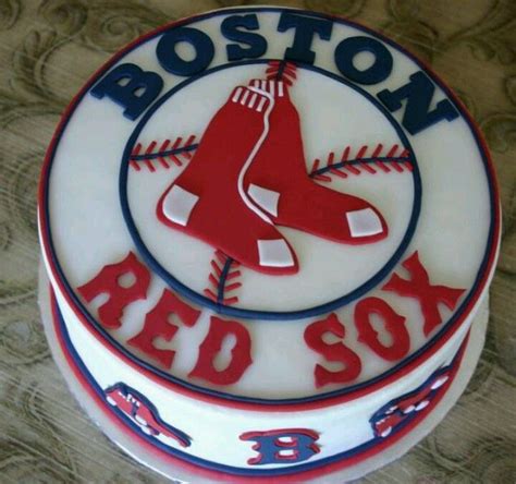 Red Sox Cake Boston Red Sox Cake Red Sox Cake Red Sox Party