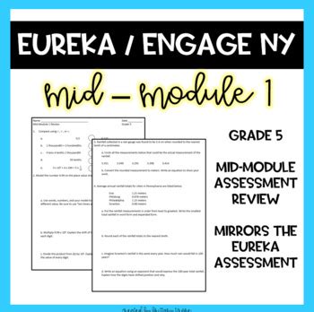 Th Grade Engage Ny Mid Module Review Eureka Math Mid Module