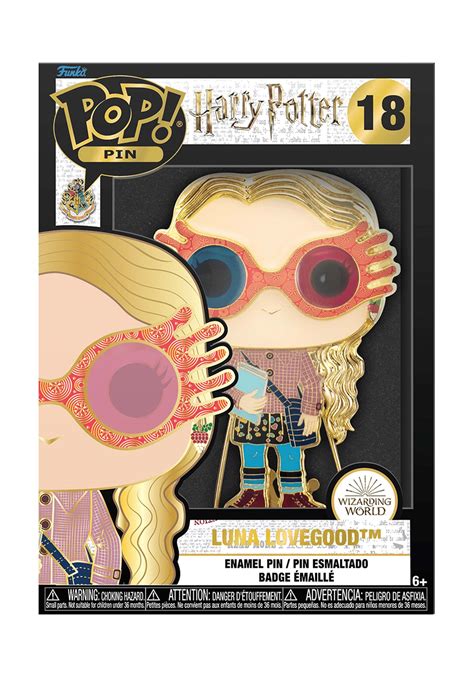 Funko Pop Harry Potter Luna Lovegood Pin