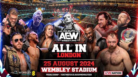 Big Change Coming To AEW All In Wembley Stadium 2024 WrestleTalk