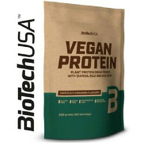 BioTech USA VEGAN PROTEIN 500 g | Спортивное питание и спец препараты ...