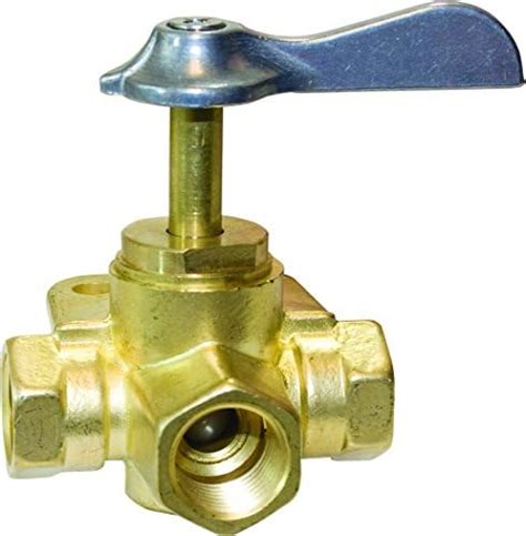 Da By Three Way Hose Valve Hose Barb Ball Valve 3 8 Brass Fitting Y Shaped 2 Switch 3 Way