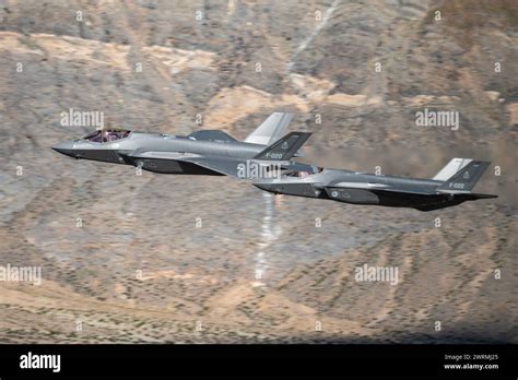 Two Royal Netherlands Air Force F 35A Lightning II Conduct