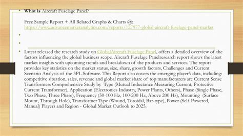 Ppt Aircraft Fuselage Panel Attractive Growth Proposition Seen