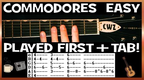 The Commodores Easy Like Sunday Morning Guitar Lesson Chords Tab Solo