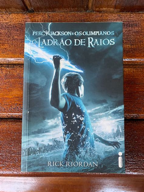 Livro O Ladr O De Raios S Rie Percy Jackson E Os Olimpianos Rick