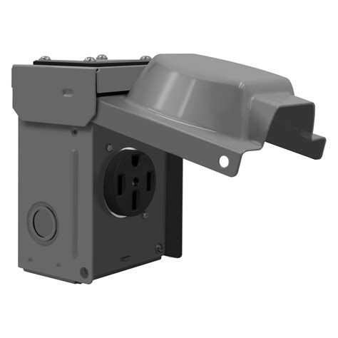 V Nema R Power Outlet Lockable Weatherproof