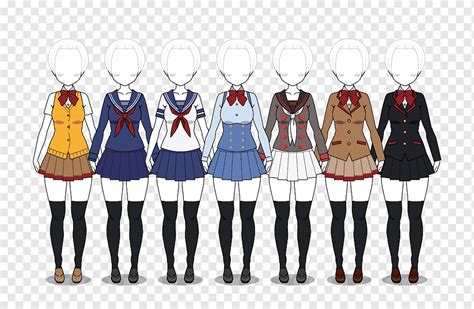 Anime Academy Uniforms