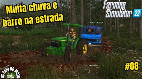 ATOLAMOS O CAMINHÃO NOVO OS GURI DO MATO FARMING SIMULATOR 22 08