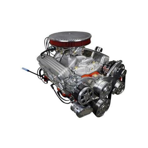 Blueprint Engines Low Profile Gm 383 Ci 436 Hp Dressed Long Block Crate Engine Bp38318ctckv