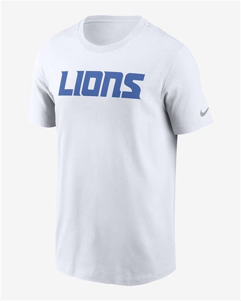 Detroit Lions Primetime Wordmark Essential Men S Nike NFL T Shirt Nike