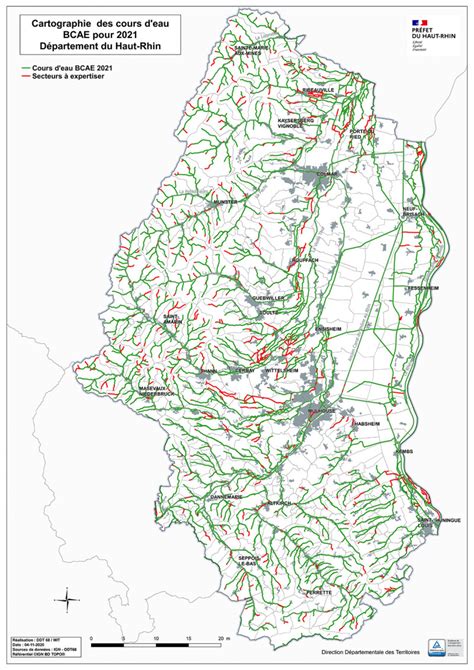 Volution De La Cartographie Des Cours Deau Bcae En Est Agricole