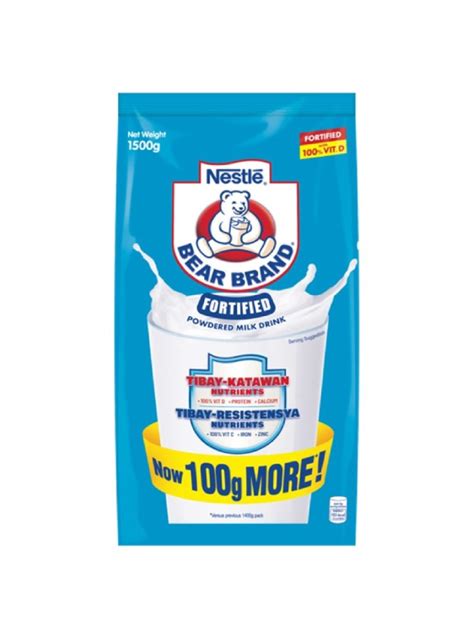 Bear Brand Fortified Powdered Milk Drink 15kg Edamama