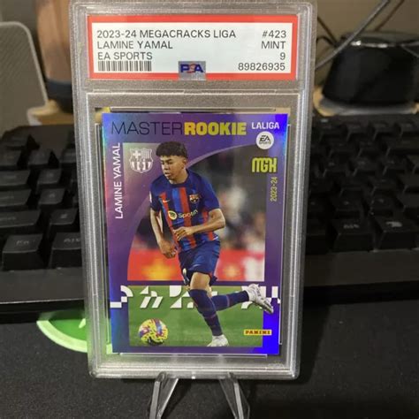 Megacracks Panini La Liga Ea Sports Lamine Yamal Master Rookie