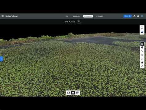 Smiley’s Pond Orthomosaic Demonstration 2D And 3D Model - YouTube