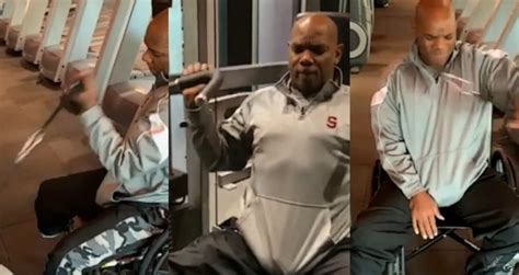 Back In The Gym After Leg Amputation Flex Wheeler Looks Strong And