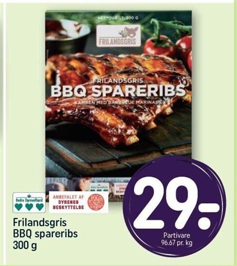 Frilandsgril Bbq Spareribs Tilbud Hos Rema