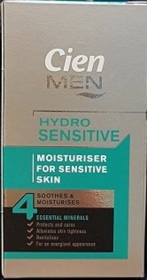 Thành phần Cien Men Hydrosensitive đầy đủ