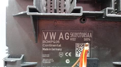 ELEKTRONIKA MODUL VW CADDY 10 15 5K0937085AA