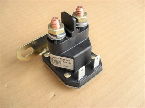 Starter Solenoid For John Deere Scotts D110 L100 L105 L108 L110 L111 L118 L120 L130