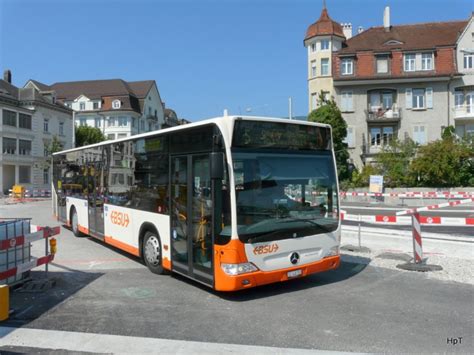 BSU Mercedes Citaro Nr 82 SO 148782 Unterwegs Auf Der Linie 5 Auf Dem