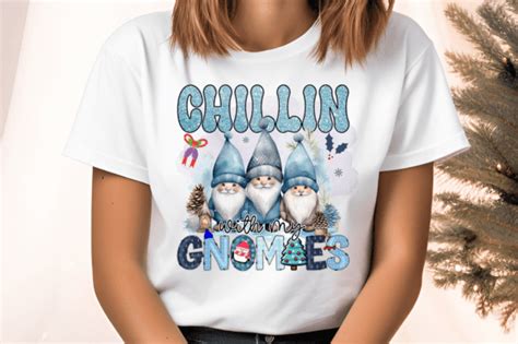 Chillin With My Gnomies Png Design Graphic By Graftify Creative Fabrica