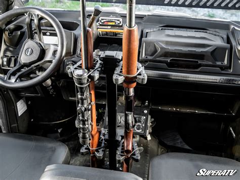 Can Am Defender Floor Mounted Gun Holder Utv Hq