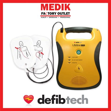 Ddu E Defibtech Lifeline Full Auto Aed Shopee Singapore