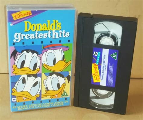 DONALDS GREATEST HITS Vhs Video Walt Disney Duck EUR 9 08 PicClick FR