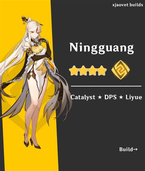 Ningguang DPS Build Genshin Impact HoYoLAB