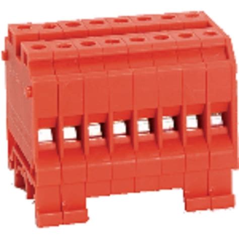 Fdbk Dbk Elmex Distribution Block Terminal To Grey Red