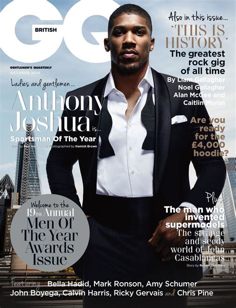 See All Our Incredible GQ Men Of The Year Issue Cover Stars Anthony