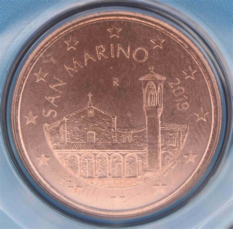 San Marino Cent Coin Euro Coins Tv The Online Eurocoins