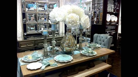 New Video Tour Of Z Gallerie Spring Table Settings Youtube