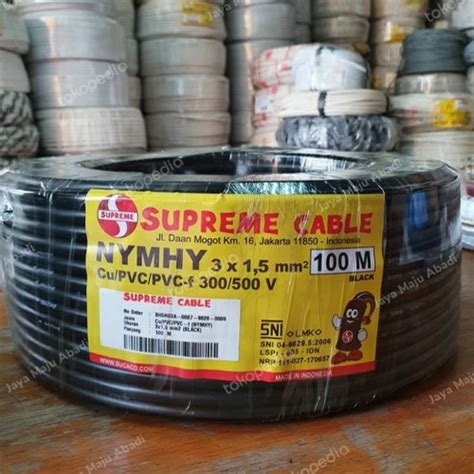 Jual Kabel Supreme NYYHY 3 X 1 5 Mm Potongan Per Meter Jakarta