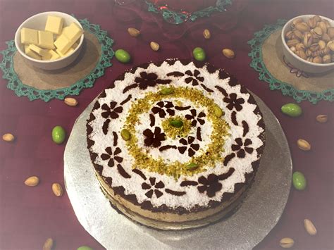 Torta Bavarese Al Pistacchio E Cioccolato Bianco Pasticci Di Bollicine