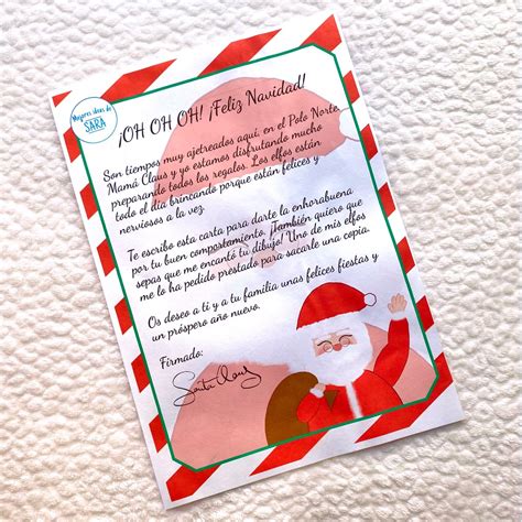 Carta Respuesta De Santa Claus Happy Valentine Santa Claus Santa