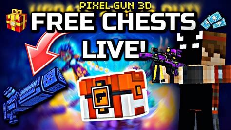 Giving Away Free Ultimatum Super Chests Pixel Gun D Youtube