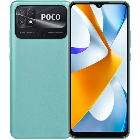 Смартфон Poco C40 464gb Coral Green X38665 купить в Москве цены в