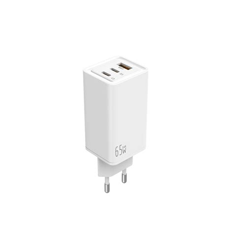 Chargeur Universel Leotec Charge Rapide Gan 2 Usb C Pd 1 Usb A 65w