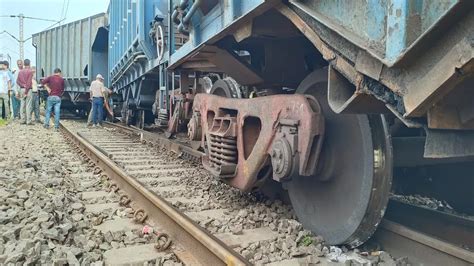 Up News Train Services Disrupted On Delhi Howrah Route After Goods