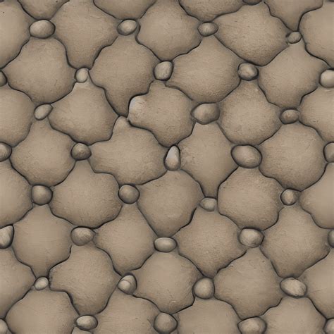 Cream Cobblestone Floor Texture Pattern · Creative Fabrica