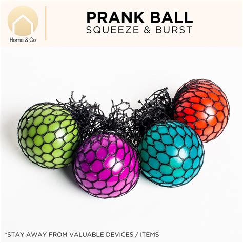 Prank Ball Stress Ball Squishy Mesh Ball for Adult | Squishy Grape Soft ...