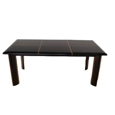 Pierre Cardin Black Lacquered Extending Dining Table S Produced