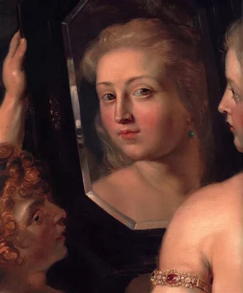 Venus At A Mirror Detail By Peter Paul Rubens Oil Painting Reproduction