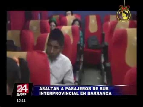 Barranca Delincuentes Armados Asaltan Bus Con M S De Pasajeros